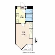 アプリーレ京町の間取り画像