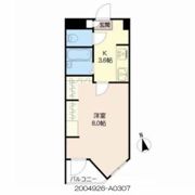 アプリーレ京町の間取り画像