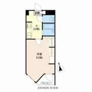 アプリーレ京町の間取り画像