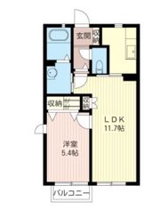 グレースⅡ番館の間取り画像