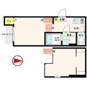 gloire長町の間取り画像