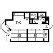 牛越橋ハイツの間取り画像