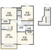ポラリス栄の間取り画像