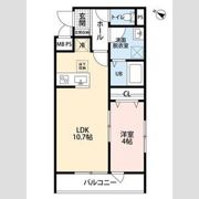 リーブルファイン川口辻Ⅰの間取り画像