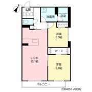 ブルームステージ紫原の間取り画像