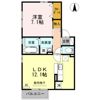 Dーroomグッチ Ⅴの間取り画像