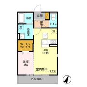 ゼピュロスみどりの H棟の間取り画像