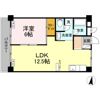 長瀬第二マンションの間取り画像
