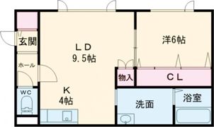 ツインクル新町の間取り画像
