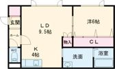 ツインクル新町の間取り画像