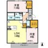 ハイツ943 Aの間取り画像
