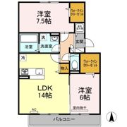 ハイツ943 Aの間取り画像