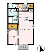 シャルマン向山の間取り画像