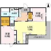 サザンフォートの間取り画像