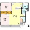 ピースフル Ⅱの間取り画像
