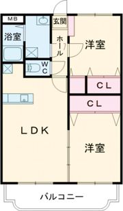 オーチャード・スクエアの間取り画像