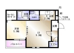 リバーサイド レジデンスの間取り画像