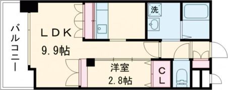 シャトー・デュ・アーサーの間取り画像