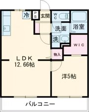 プルミエ弐番館の間取り画像