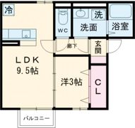 シェソワ四條畷の間取り画像