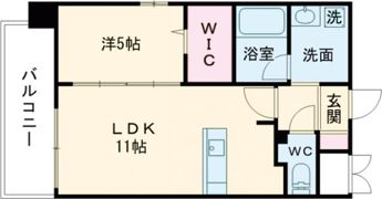 Prelude新町の間取り画像