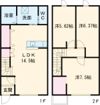 リビエ朝日の間取り画像