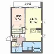 ベレオ山蔭丁の間取り画像