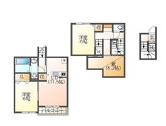 ベルリード北島Cの間取り画像