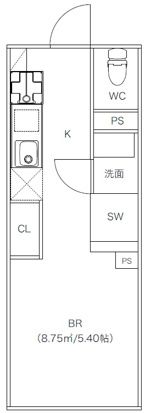 Le Repos 豊玉（ル ルポー トヨタマ）の間取り画像