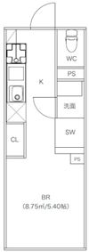 Le Repos 豊玉（ル ルポー トヨタマ）の間取り画像