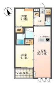 シャングリラの間取り画像