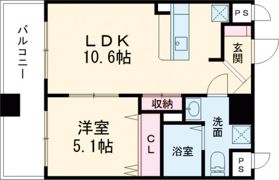 レジディア熊本辛島の間取り画像