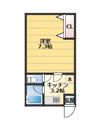 コーポラス蘭の間取り画像