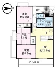 Gold palaceの間取り画像