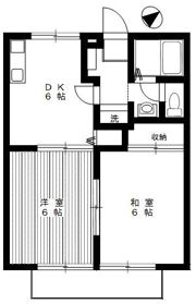 ディアコート大蔵の間取り画像