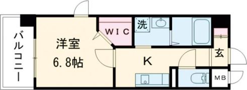 LIXIS大江の間取り画像