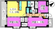 ドミール シャトーの間取り画像