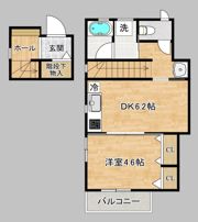 ドミールこまぎ乃の間取り画像