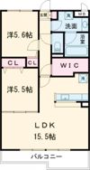 EXCEL COURT 二色の浜の間取り画像