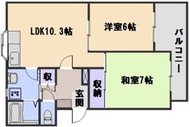 レジデンス メイの間取り画像