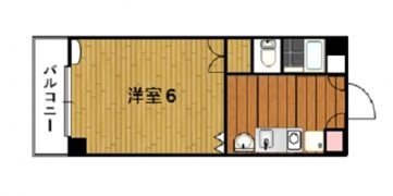 ラポール小町の間取り画像