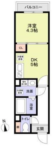 Jブラン関町の間取り画像