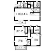 一宮市下沼町戸建A棟の間取り画像