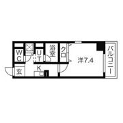 メルベーユ神田の間取り画像