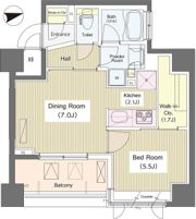i－Suite HigashiNakanoの間取り画像