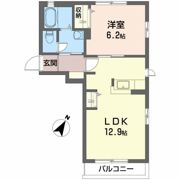 シャーメゾンIRIYA Bの間取り画像