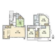 宮崎戸建の間取り画像