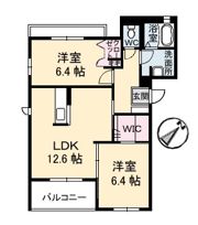 グレースK’sアベニュー H棟の間取り画像