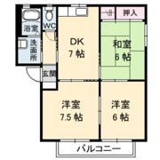 アン・シャーリー Ⅰの間取り画像
