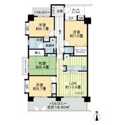 レクセルアベニュー府中朝日町の間取り画像